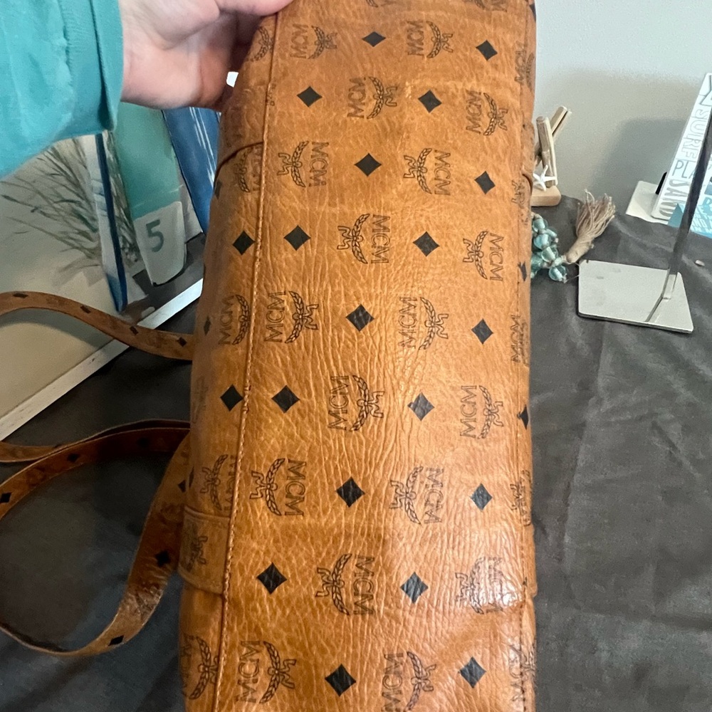 MCM Cognac Tote Bag - Picture 3 of 12